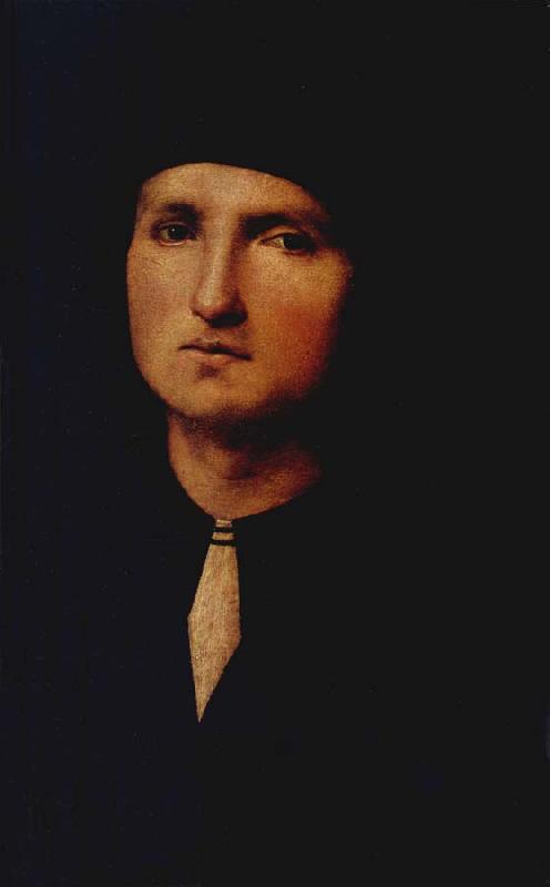 Pietro Perugino Portrait of a young man Sweden oil painting art